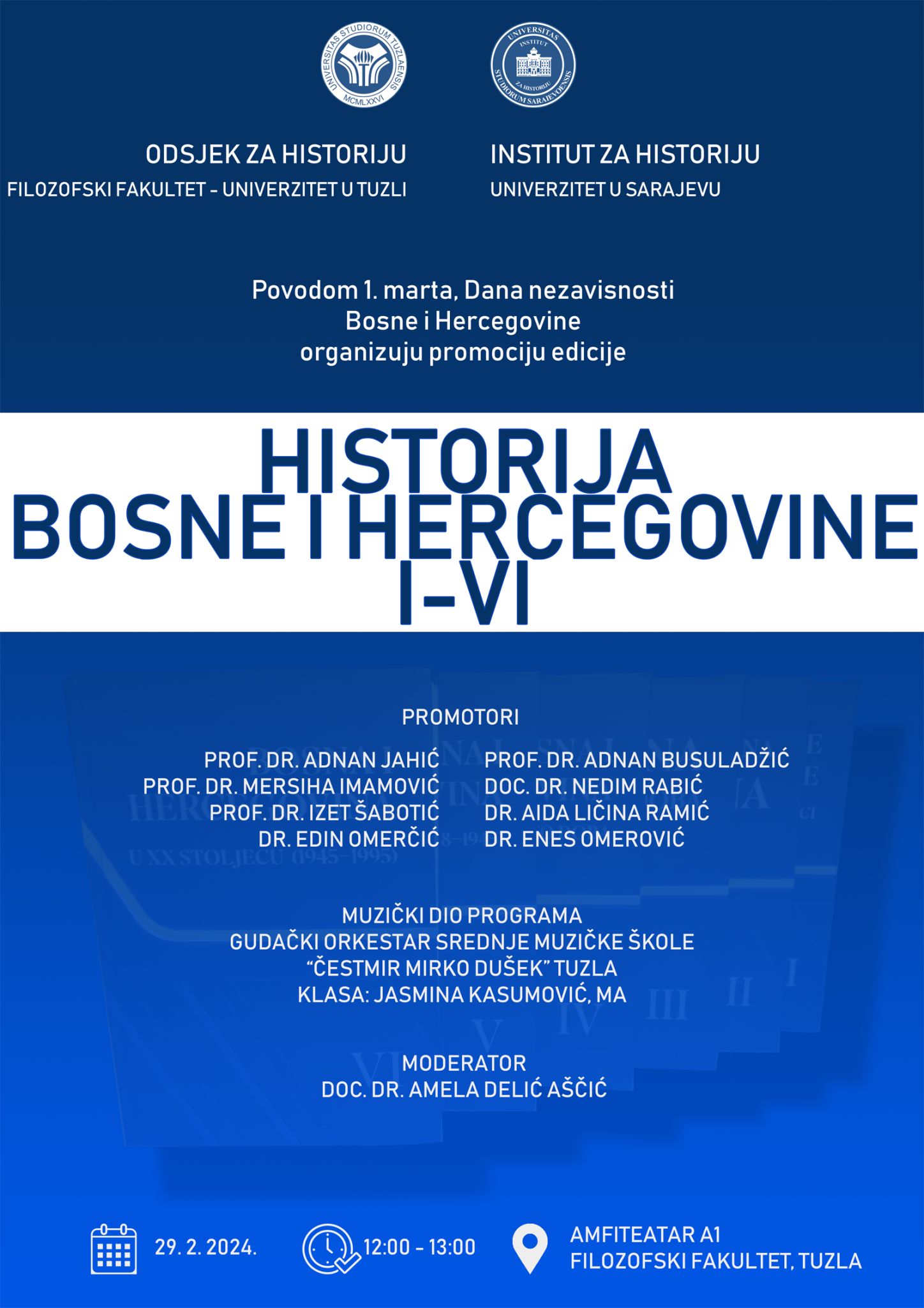 Promocija Edicije Historija Bosne I Hercegovine Univerzitet U Tuzli