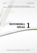 Časopis "Historijska misao" br. 1