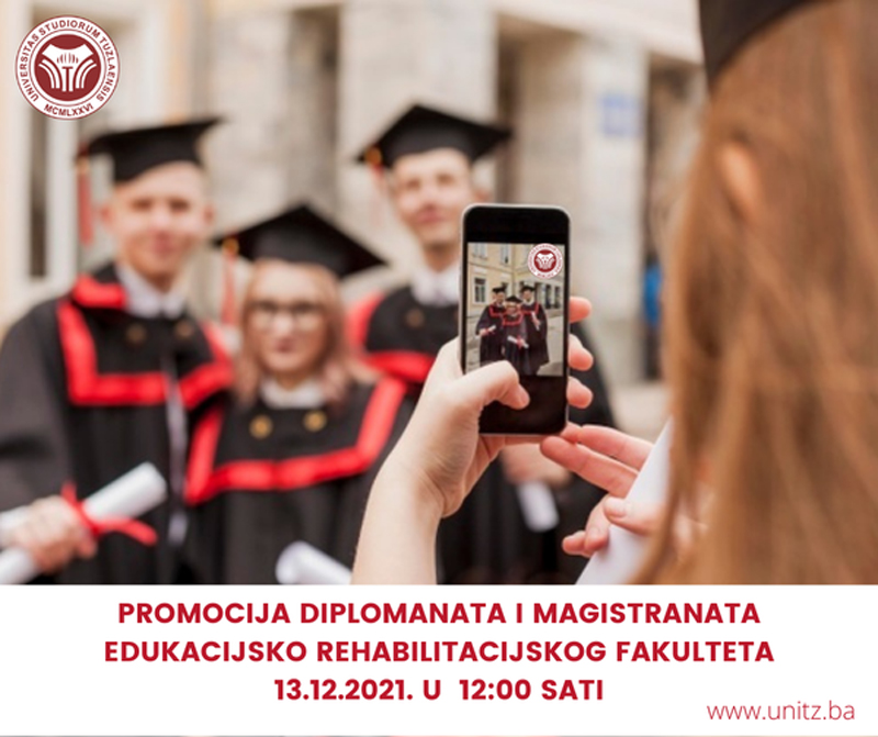 Univerzitet u Tuzli - Promocija diplomanata i magistranata Edukacijsko-rehabilitacijskog fakulteta