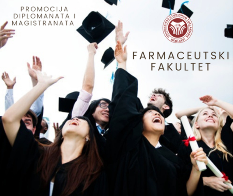 Univerzitet u Tuzli - Promocija diplomanata i magistranata Farmaceutskog fakulteta