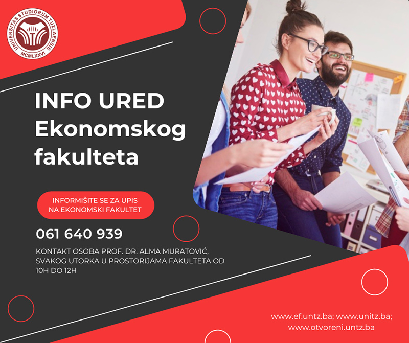 Univerzitet u Tuzli - Info ured Ekonomskog fakuleta