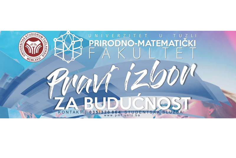 Univerzitet u Tuzli - RADIO KAMELEON - PRIRODNO-MATEMATIČKI FAKULTET