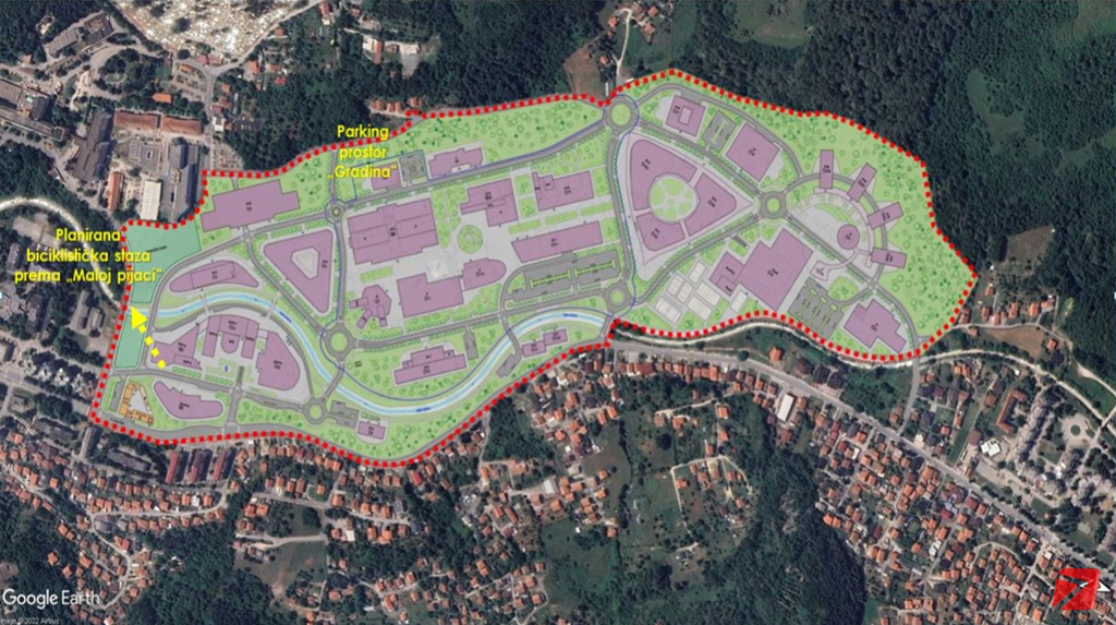Nacrt Regulacionog plana za Kampus Univerziteta u Tuzli