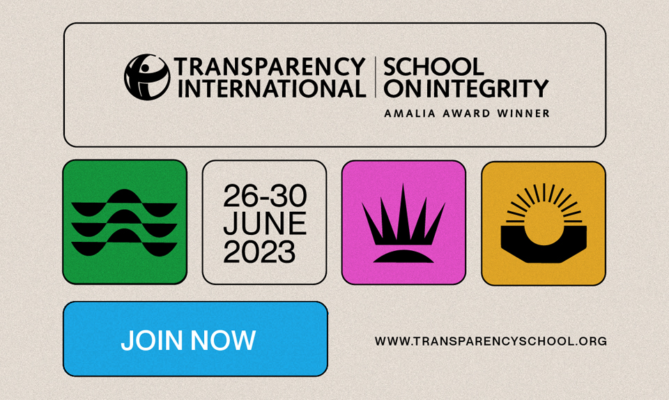 Transparency International School on Integrity (TISI) 2023