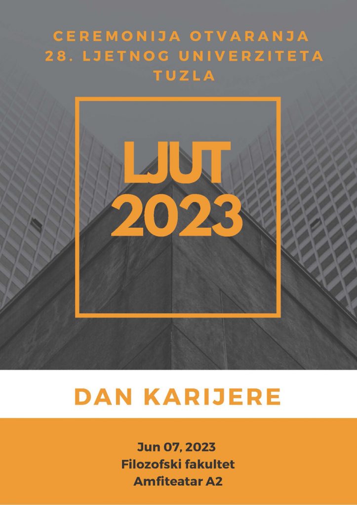 Univerzitet u Tuzli - Ljetni univerzitet 2023 i Dan karijere