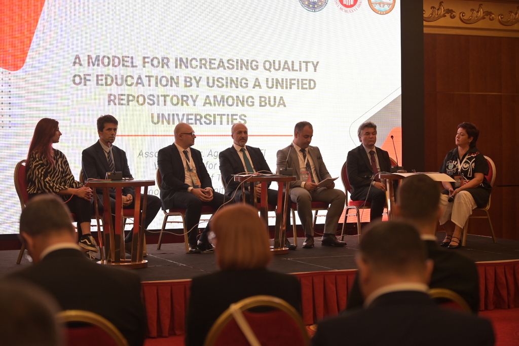 University of Tuzla - The first panel of the Conference of the Balkan Association of Universities at the University of Tuzla has ended: The importance of the internationalization of Balkan universities has been highlighted