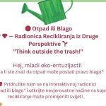 LJUT 2024 - RGGF - Radionica "Otpad ili blago"