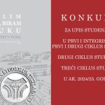 KONKURS ZA UPIS STUDENATA U PRVU GODINU NA SVA TRI CIKLUSA STUDIJA UNIVERZITETA U TUZLI U AK. 2024/25. GOD.